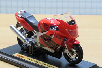 Afbeelding van Honda CBR600F4 red 1:18 Maisto