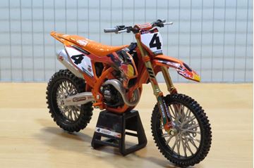 Afbeelding van Chase Sexton #4 KTM 450 SX-F 2024 red bull team 1:12 58473