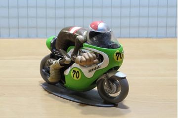 Afbeelding van Joe Bar Riton La Semoule Kawasaki 500cc H1-R 1:18 JB153 los