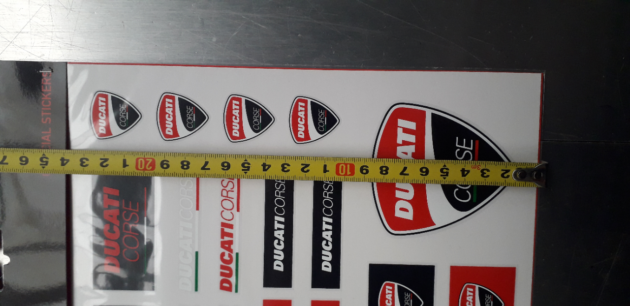 Ducati racing stickers big 2556007