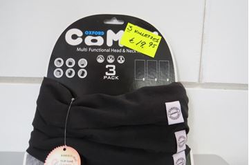 Afbeelding van 3 kolletjes buff black voor 19,95
