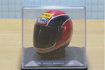Afbeelding van Randy Mamola Arai helmet 1988 1:5