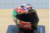 Picture of Valentino Rossi AGV helmet 2012 Mugello 1:5 breuk
