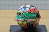 Picture of Valentino Rossi AGV helmet 2012 Mugello 1:5 breuk