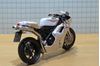 Picture of Ducati 1198 white 1:12 57143 los
