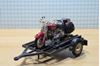 Picture of Harley Davidson FLSTS Heritage Springer + trailer 1:18