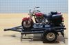 Picture of Harley Davidson FLSTS Heritage Springer + trailer 1:18