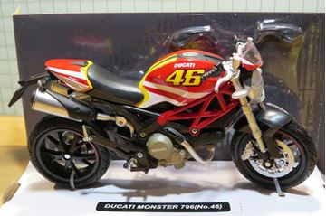 Afbeelding van Ducati Monster 796 Valentino Rossi replica 1:12 57513