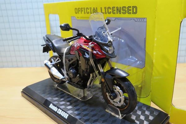Picture of Honda CB400X red 1:12