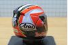 Picture of Hiroshi Aoyama Arai helmet 2009 1:5