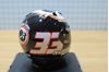 Picture of Marco Melandri Nolan helmet 2005 1:5 breuk