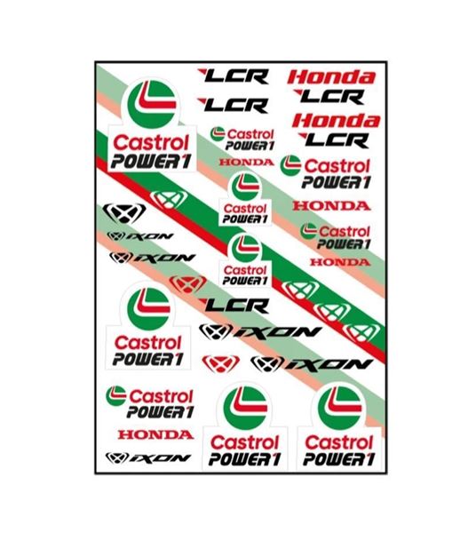 Picture of LCR Honda Castrol large stickerset