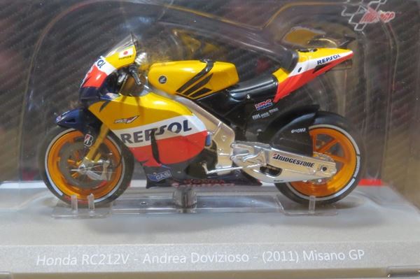 Picture of Andrea Dovizioso Honda RC212V 2011 Misano 1:18