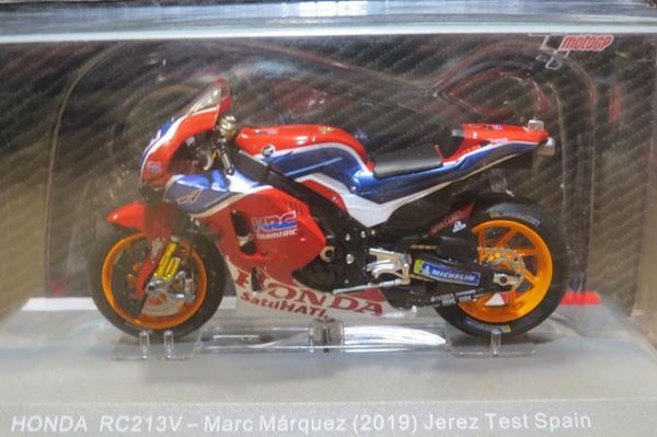 Picture of Marc Marquez Honda RC213V test Jerez 2019 1:18 diecast