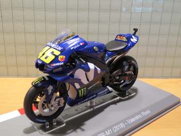 Afbeelding van Valentino Rossi Yamaha YZR-M1 2018 1:18 diecast los