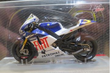 Afbeelding van Valentino Rossi Yamaha YZR-M1 2009 Misano 1:18 diecast