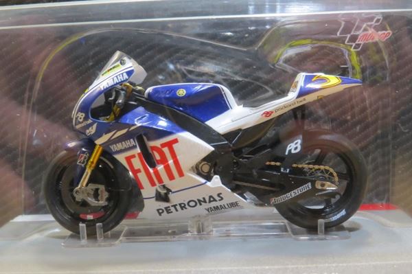 Picture of Valentino Rossi Yamaha YZR-M1 2009 Misano 1:18 diecast