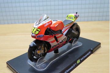 Afbeelding van Valentino Rossi Ducati Desmosedici 2011 1:18