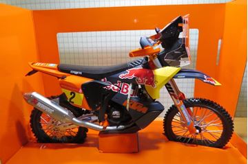 Afbeelding van Toby Price KTM 450 Dakar Rally Red Bull 1:6 Maisto