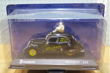 Afbeelding van Michelin Peugeot 202 1:43