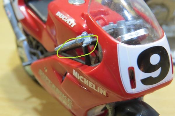 Picture of Giancarlo Falappa Ducati 888 1992 1:16 breuk