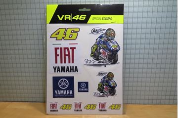 Afbeelding van Valentino Rossi 2026 Yamaha dual Heritage stickerset YHUST549603