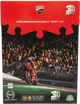 Afbeelding van Francesco Bagnaia Ducati Desmosedici 3D Puzzle 2023 1:7
