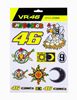 Picture of Valentino Rossi large 2026 heritage sticker set VRUST566003