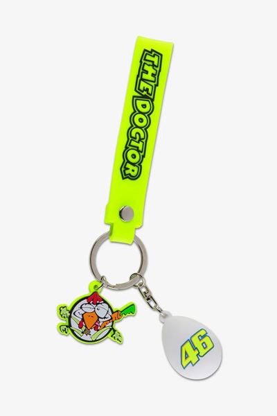 Picture of Valentino Rossi 2026 heritage 9th TITLE keyring sleutelhanger VRUKH565603