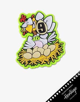 Afbeelding van Valentino Rossi 2026 heritage 9th TITLE magnet koelkast magneet VRUMG565903