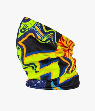 Afbeelding van Valentino Rossi 2026 heritage sun moon neck wear buff kol VRUNW570703