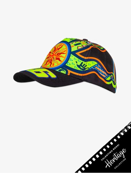 Picture of Valentino Rossi 2026 heritage helmet replica cap pet VRMCA564403