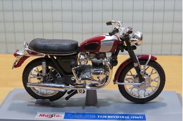 Afbeelding van Triumph T120 Bonneville 1:18 los