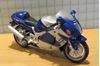 Picture of Suzuki GSX-R1300 Hayabusa 1:18 blauw/zilver blister