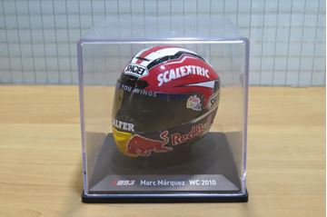 Afbeelding van Marc Marquez Moto 3 Shoei helmet 2010 1:5