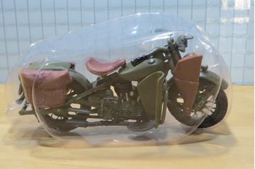 Afbeelding van Harley WLA Flat Head 1942 1:18 (34) blister