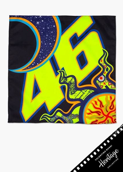 Picture of Valentino Rossi Heritage sole luna 46 bandana VRUBA565703