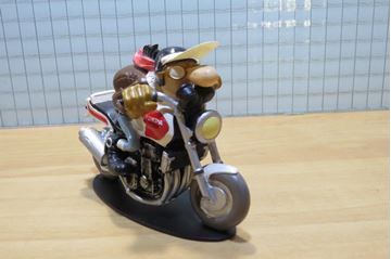 Afbeelding van Joe Bar Edouard Bracame Honda CB1000 1:18 JB35 breuk1
