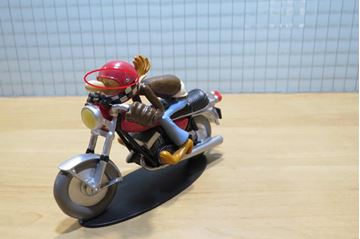 Afbeelding van Joe Bar Rene Denlabule Yamaha 250 RD 1:18 breuk1