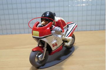 Afbeelding van Joe Bar Paulo Laglisse Yamaha 500 RDLC 1:18 jb165 los