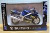 Picture of Suzuki GSX-R600 blue 1:12 new ray