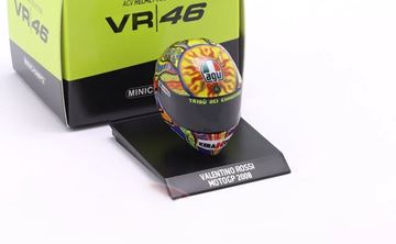Afbeelding van Valentino Rossi  AGV helm 2008 1:10 315080046