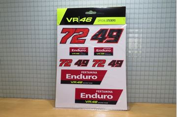 Afbeelding van Pertamina Enduro VR46 Racing Team big sticker VTUST509603