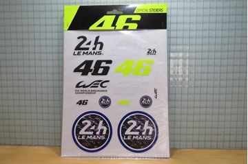 Afbeelding van Valentino Rossi large stickers Le Mans 24 Heures VHUST519103