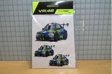 Afbeelding van Valentino Rossi WRT small stickers VAUST513303