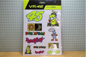 Afbeelding van Valentino Rossi large heritage stickers VRUST529903