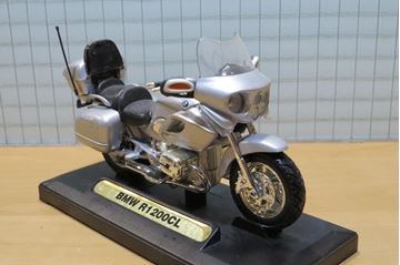 Afbeelding van BMW R1200CL 1:18 Motormax zilver