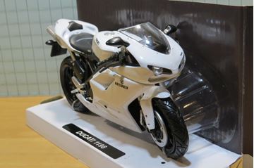 Afbeelding van Ducati 1198 white 1:12 57143