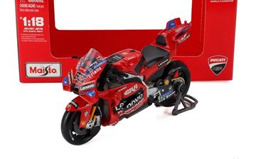Afbeelding van Francesco Bagnaia Ducati Lenovo Desmosedici 2025 1:18 maisto 36407