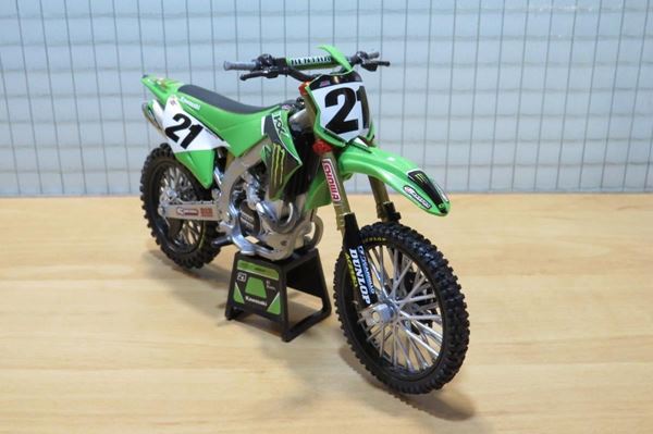 Picture of Jason Anderson #21 Monster Kawasaki KX450 2022 1:12 58413